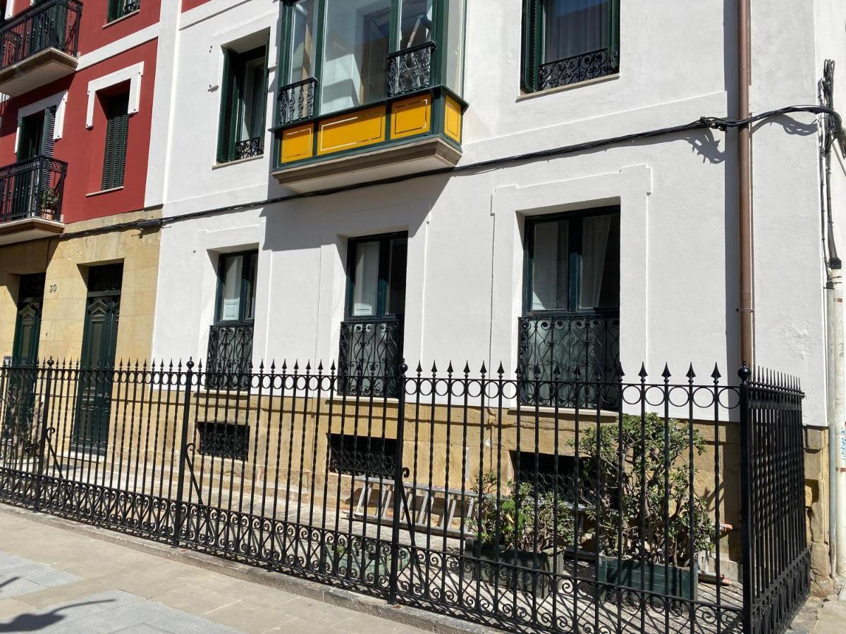 Getxo Beach Apartment By Getxo Garden Houses Exterior photo
